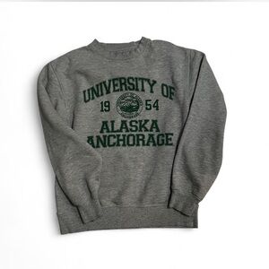 Jansport Gray Alaska Anchorage Men's Crewneck Sweater